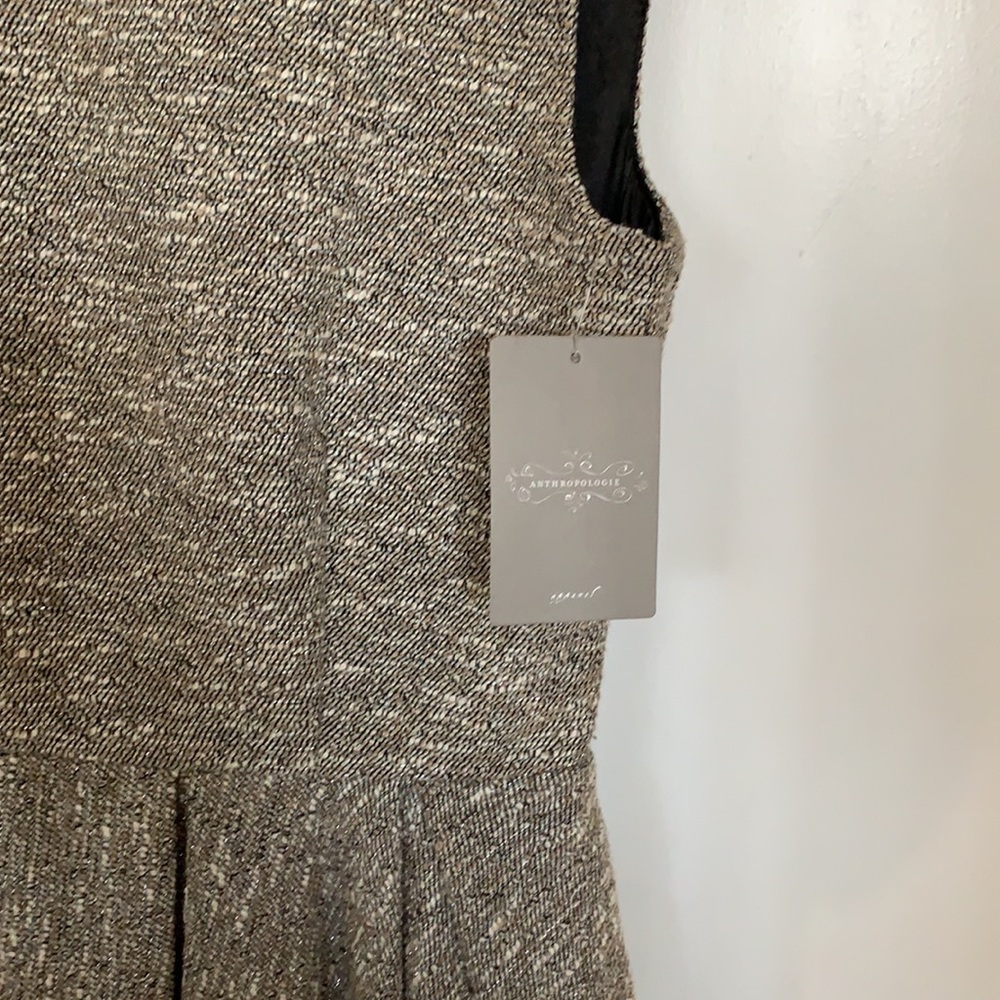 Anthropologie Paper Crown Shimmered Tweed Dress - Picture 10 of 15